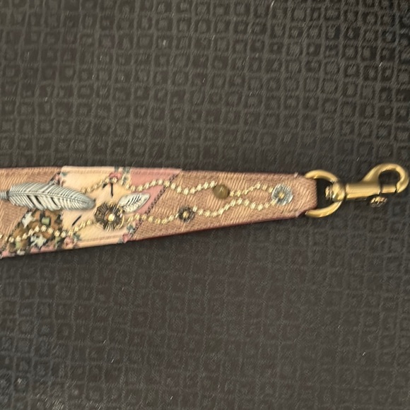 Coach Embellished Tan bag Strap - Picture 2 of 11